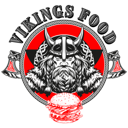 Vikings Food logo.